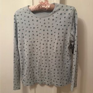 High Sierra Light Blue Floral Shirt